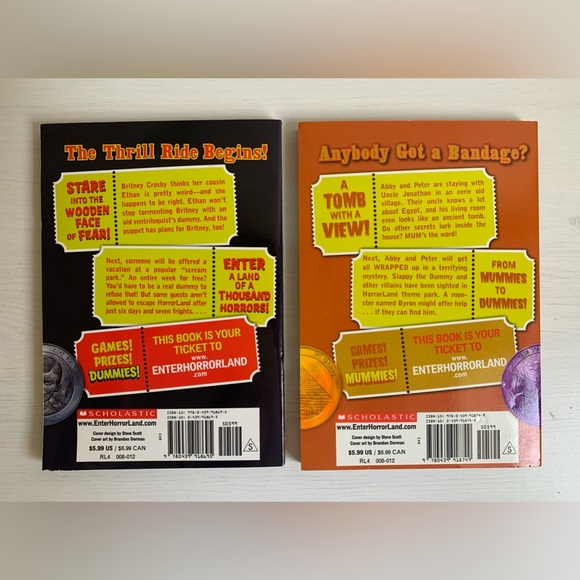 Goosebumps HORRORLAND Series by R.L.Stine Bundle of 8 Books - Picture 5 of 11